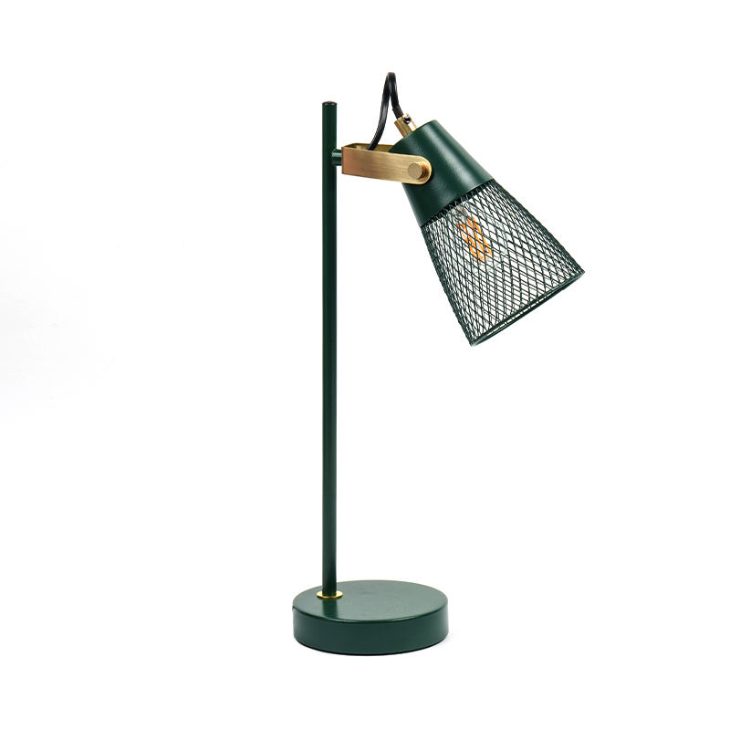 فندق غرفة نوم المعدن جوفاء الجدول مصباح