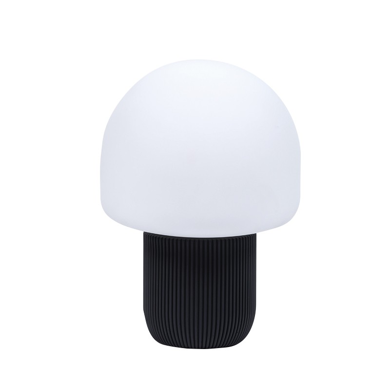 مصباح طاولة راتنج الفطر الإبداعي